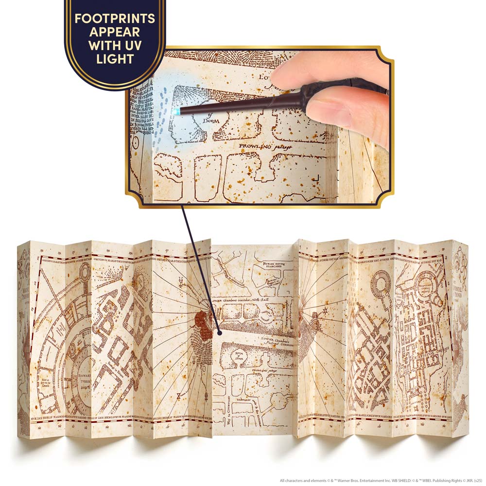 [Pre-Order] Harry Potter Marauders Map & Wand