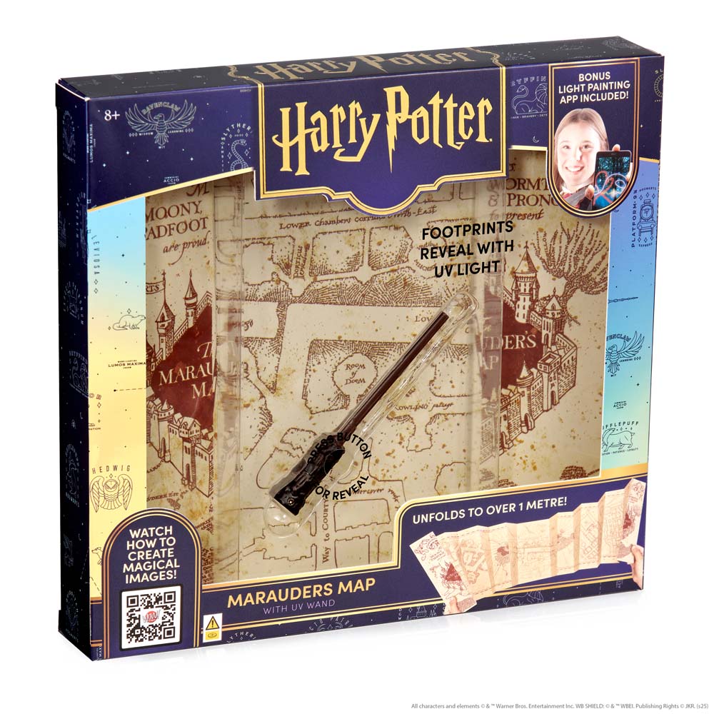 [Pre-Order] Harry Potter Marauders Map & Wand