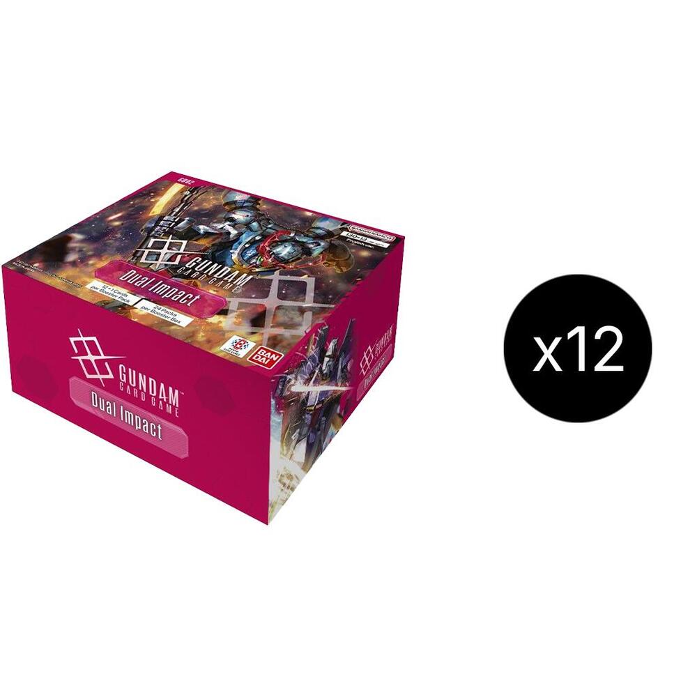 Gundam Card Game: Dual Impact Booster Box Case (GD02)
