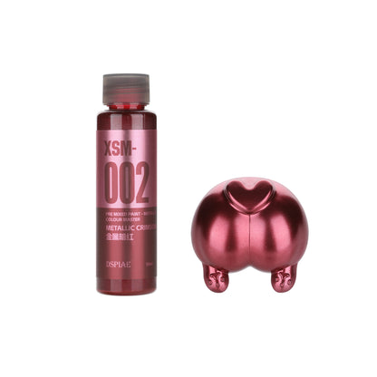 Water Based Metallic Pre-Mixed Model Paint 50ML – XSM Series (Red, Gold, Silver, Blue & More)