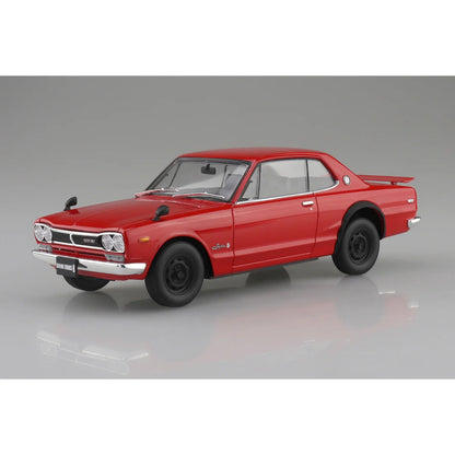 1/24 Snap KPGC10 Skyline HT 2000 GT-R 1970 Red