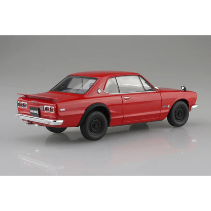 1/24 Snap KPGC10 Skyline HT 2000 GT-R 1970 Red