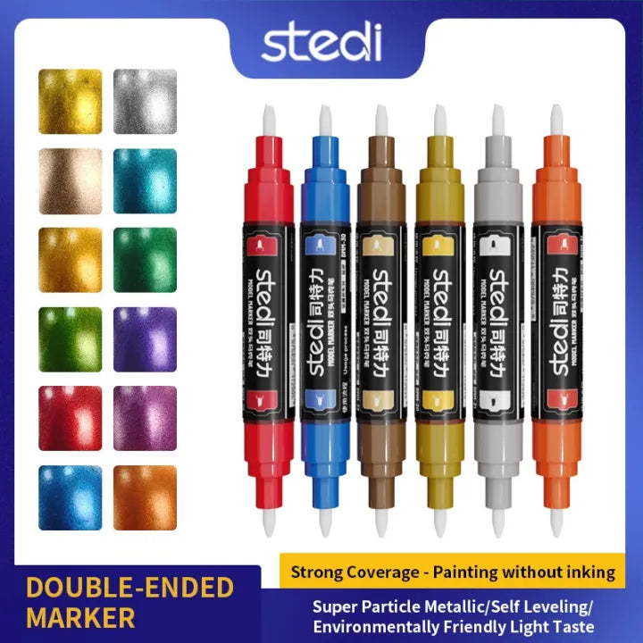STEDI Dual Tip Metallic Marker