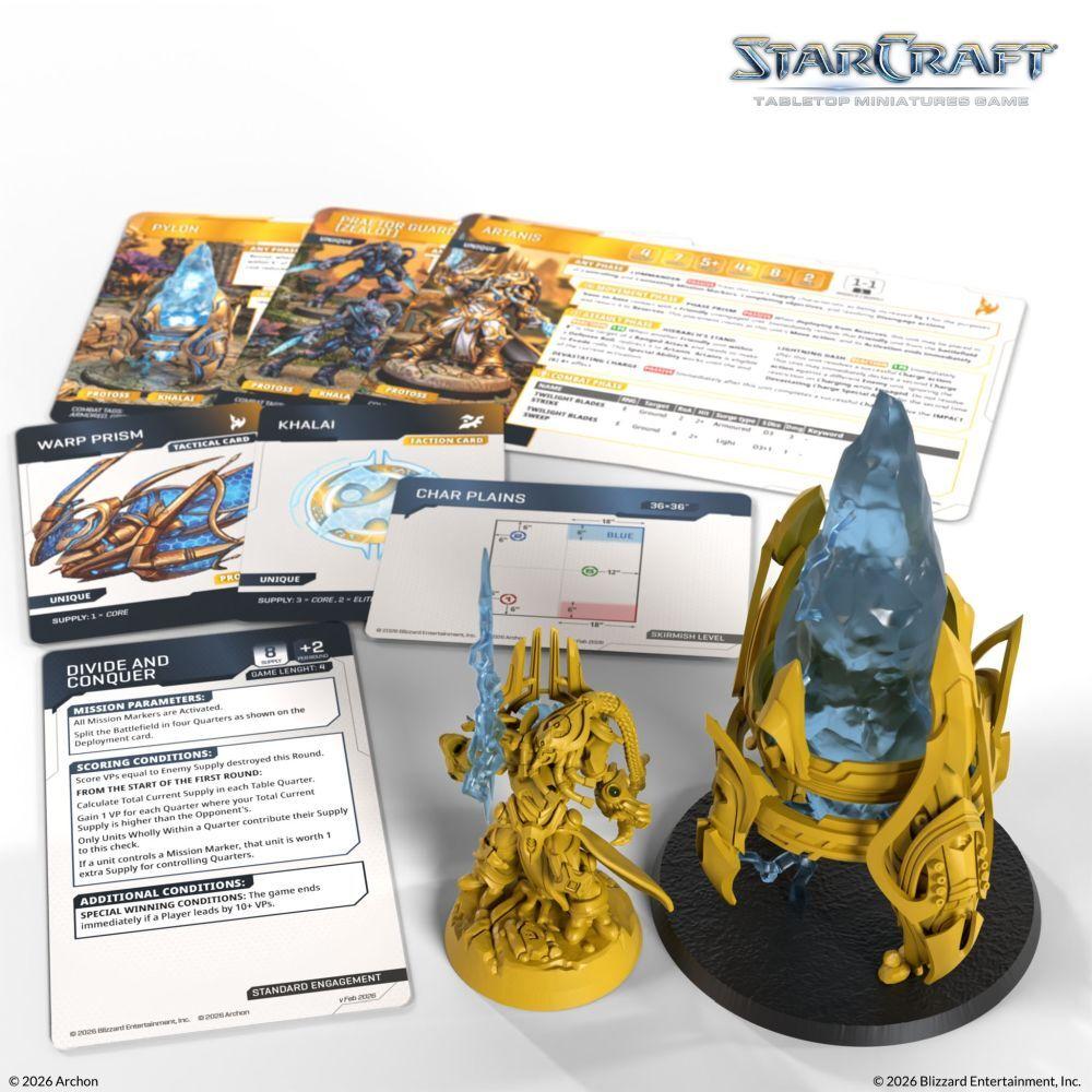 [PRE-ORDER] Starcraft Miniatures Games: Protoss - Artanis (Hierarch) - Expansion Set
