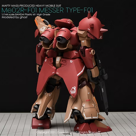G-rework CUSTOM DECAL [HG] MESSER