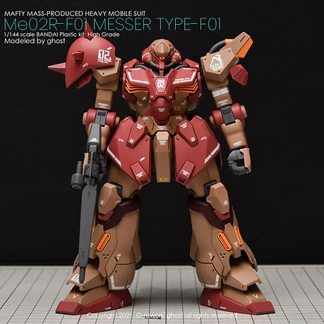 G-rework CUSTOM DECAL [HG] MESSER
