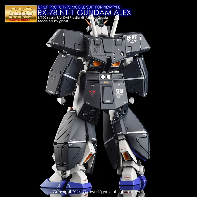 G-REWORK Decal - MG RX-78 NT-1 Gundam NT-1 2.0