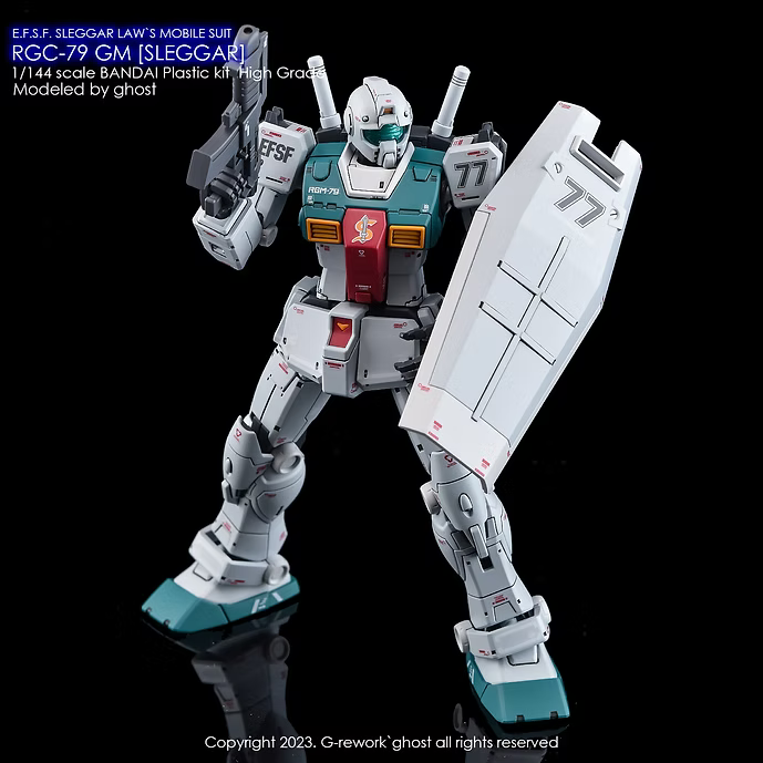 G-REWORK CUSTOM DECAL [HG] GM SLEGGAR
