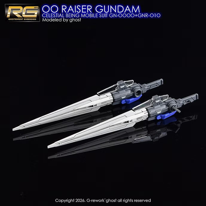 G-REWORK [RG] OO RAISER GUNDAM