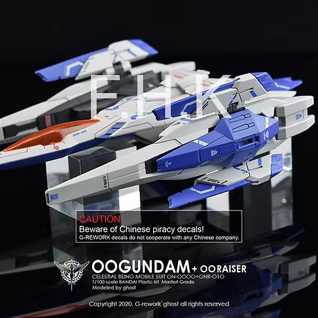 G-rework Decals [MG] OO GUNDAM [ OO RAISER ]