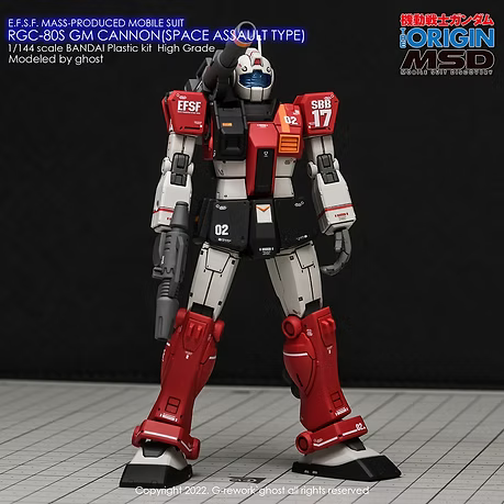 G-REWORK CUSTOM DECAL [HG] GM CANNON SPACE ASSAULT TYPE