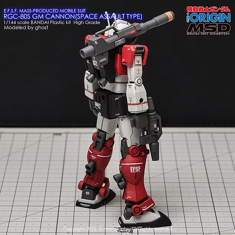 G-REWORK CUSTOM DECAL [HG] GM CANNON SPACE ASSAULT TYPE