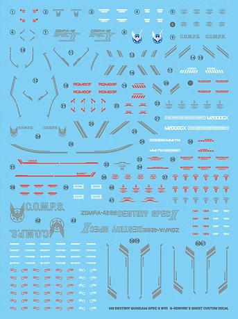 G-rework Decals [HG] [SEED] DESTINY spec2