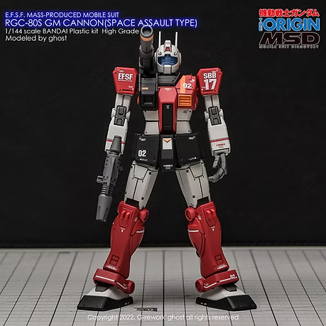 G-REWORK CUSTOM DECAL [HG] GM CANNON SPACE ASSAULT TYPE
