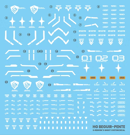 G-REWORK-DECAL-[HG] [the witch from mercury] BEGUIR-PENTE  (decal v2.0)