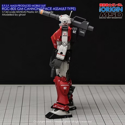 G-REWORK CUSTOM DECAL [HG] GM CANNON SPACE ASSAULT TYPE