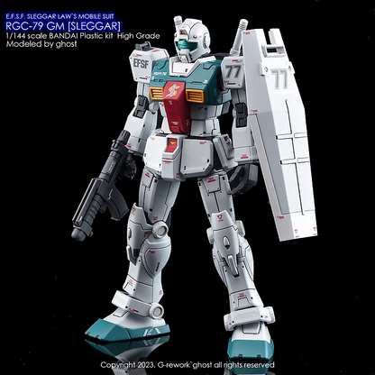G-REWORK CUSTOM DECAL [HG] GM SLEGGAR