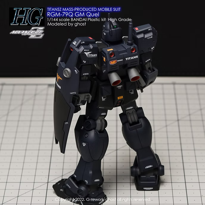 G-REWORK HG RGM-79Q GM Quel Waterslide Decals