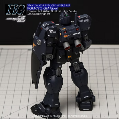 G-REWORK HG RGM-79Q GM Quel Waterslide Decals