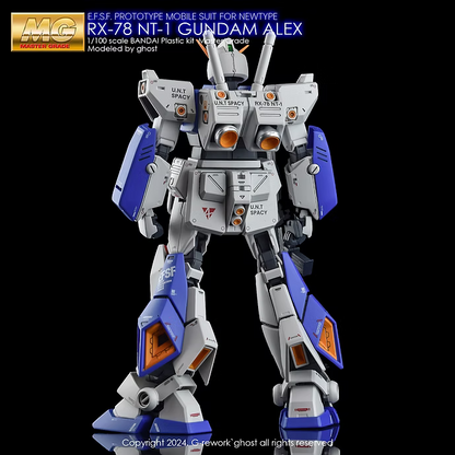 G-REWORK Decal - MG RX-78 NT-1 Gundam NT-1 2.0