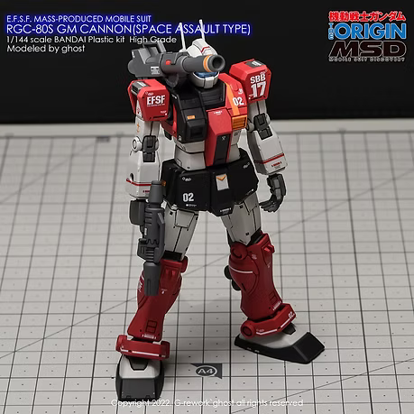 G-REWORK CUSTOM DECAL [HG] GM CANNON SPACE ASSAULT TYPE