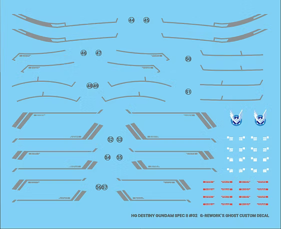 G-rework Decals [HG] [SEED] DESTINY spec2