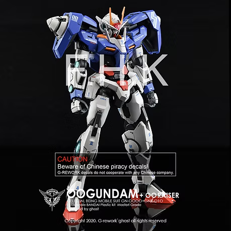 G-rework Decals [MG] OO GUNDAM [ OO RAISER ]
