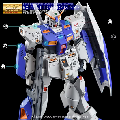 G-REWORK Decal - MG RX-78 NT-1 Gundam NT-1 2.0