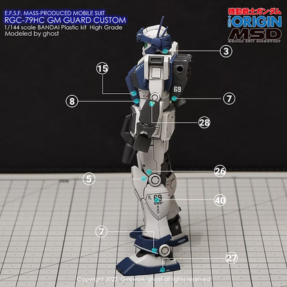 G-REWORK CUSTOM DECAL [HG] GM GUARD CUSTOM