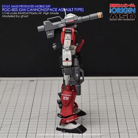 G-REWORK CUSTOM DECAL [HG] GM CANNON SPACE ASSAULT TYPE