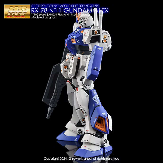G-REWORK Decal - MG RX-78 NT-1 Gundam NT-1 2.0