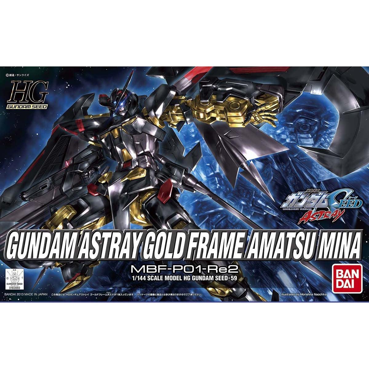 GUNDAM – HG 1/144 Gundam Astray Gold Frame Amatsu Mina Model Kit