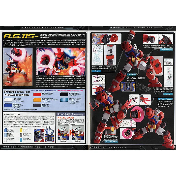 MG 1/100 Gundam AGE-1 Titus