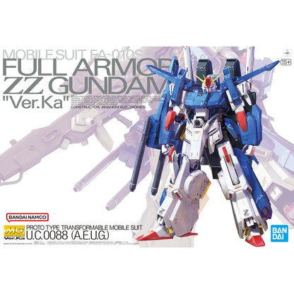 MG 1/100 FULL ARMOR ZZ GUNDAM Ver.Ka – Master Grade Model Kit