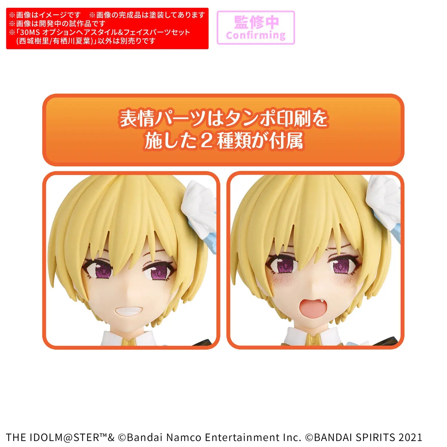  30MS OPTION HAIR STYLE & FACE PARTS SET (JURI SAIJO/NATSUHA ARISUGAWA)