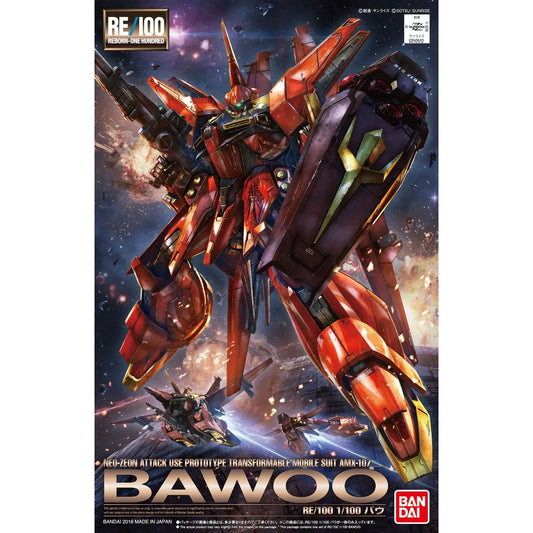RE/100 1/100 AMX-107 Bawoo Gundam Model Kit