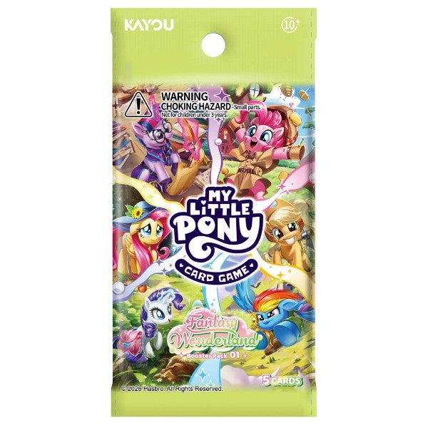 My Little Pony Trading Card Game-Fantasy Wonderlands 5- Card PK Booster Pack