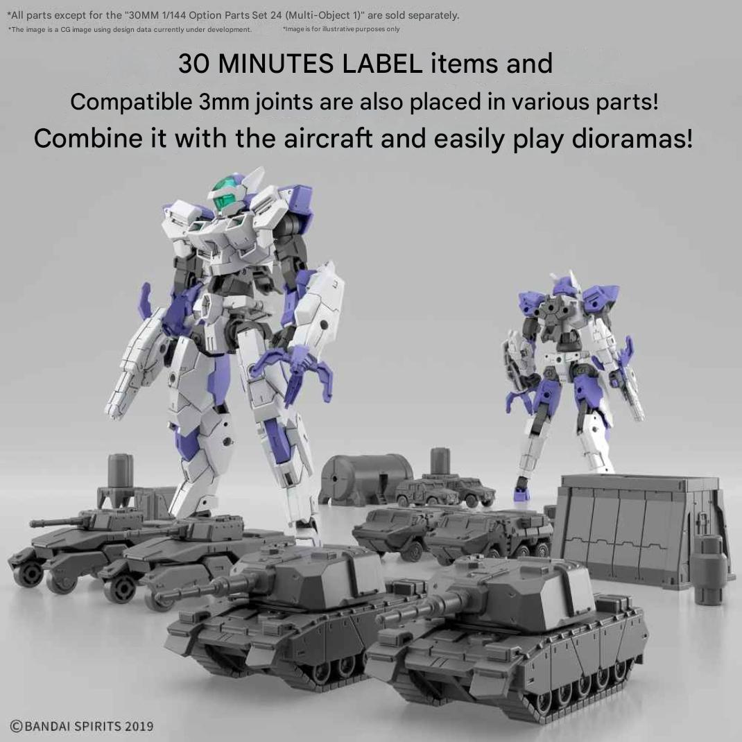 30MM 1/144 Option Parts Set 24 (Multi Object 1)