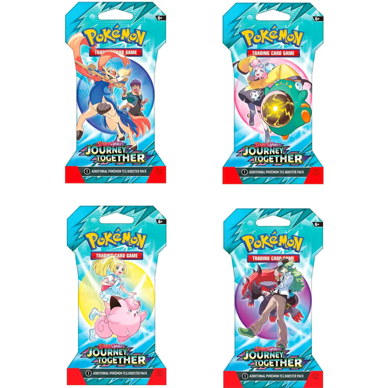 POKÉMON TCG Scarlet & Violet 9 Journey Together  Blisters