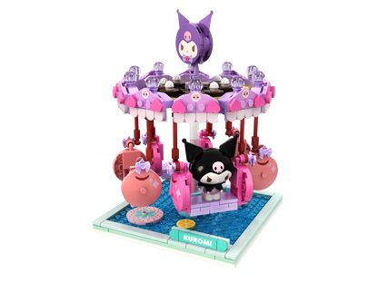 HELLO KITTY - YuMe Blocks Summer Wunderland - Kuromi Swing Ride