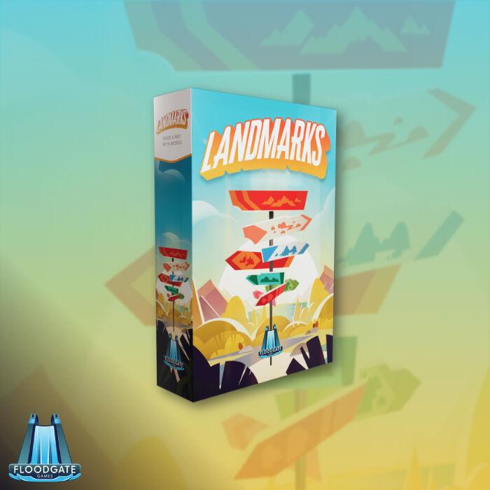 Landmarks Board Game – Cooperative Word Adventure Party Game