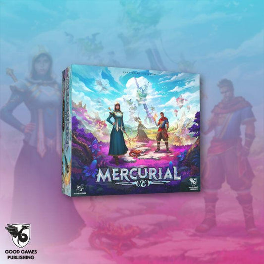 Mercurial Board Game – Fantasy Spellcrafting Strategy Game