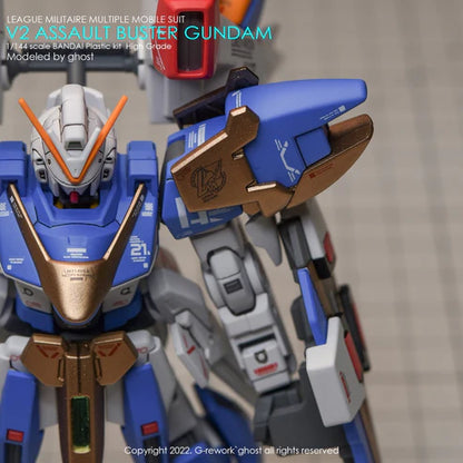 G-rework CUSTOM DECAL [HG] V2 ASSAULT BUSTER GUNDAM