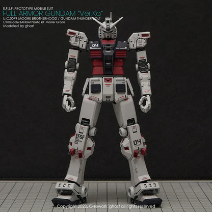 CUSTOM DECAL [HG] THUNDERBOLT  FULLARMOR GUNDAM