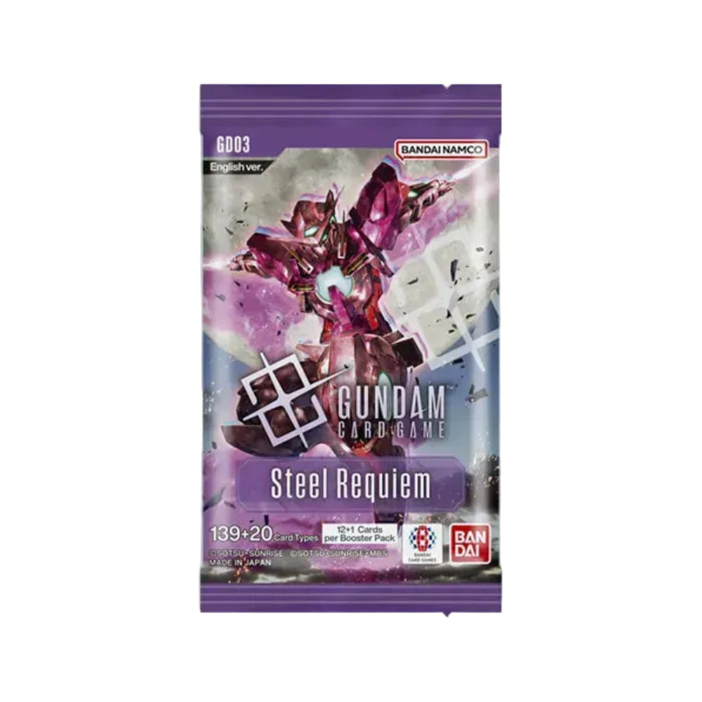  Gundam Card Game: Booster pack- Steel Requiem Booster Box [GD03]