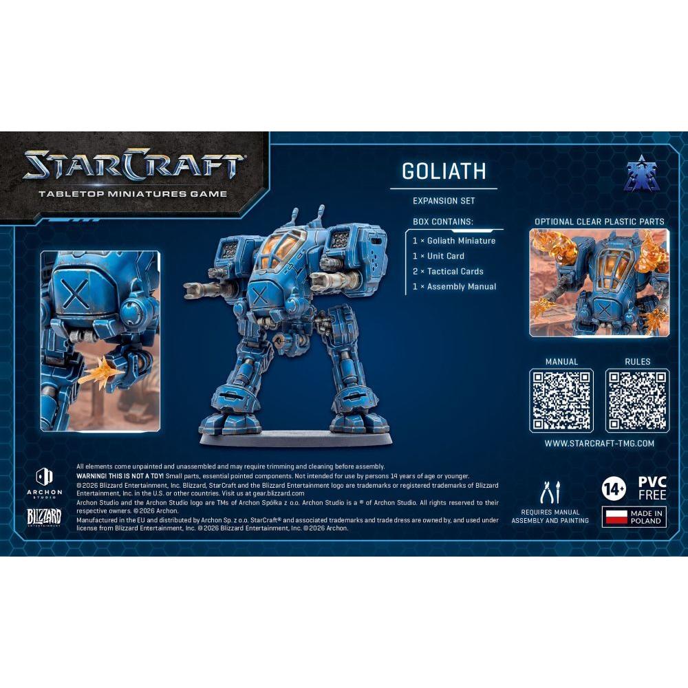 Starcraft Miniatures Games: Terran - Goliath - Expansion Set