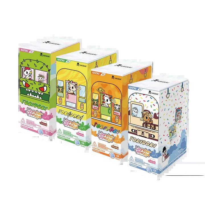 [Pre-Order] Tokidoki-Wonder Voyage Collectible Cards-Roaming Edition booster box