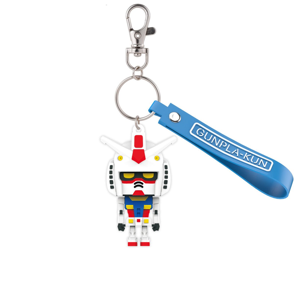 GUNPLA-KUN 3D RUBBER MASCOT KEYCHAIN