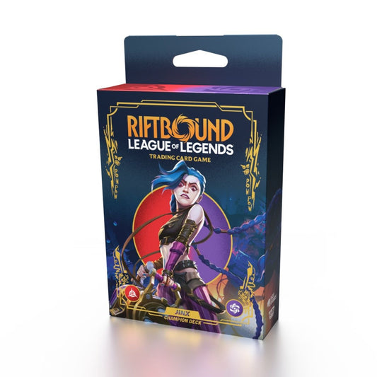 Riftbound: League of Legends TCG – Champion Deck Display – Set One: Origins – Jinx