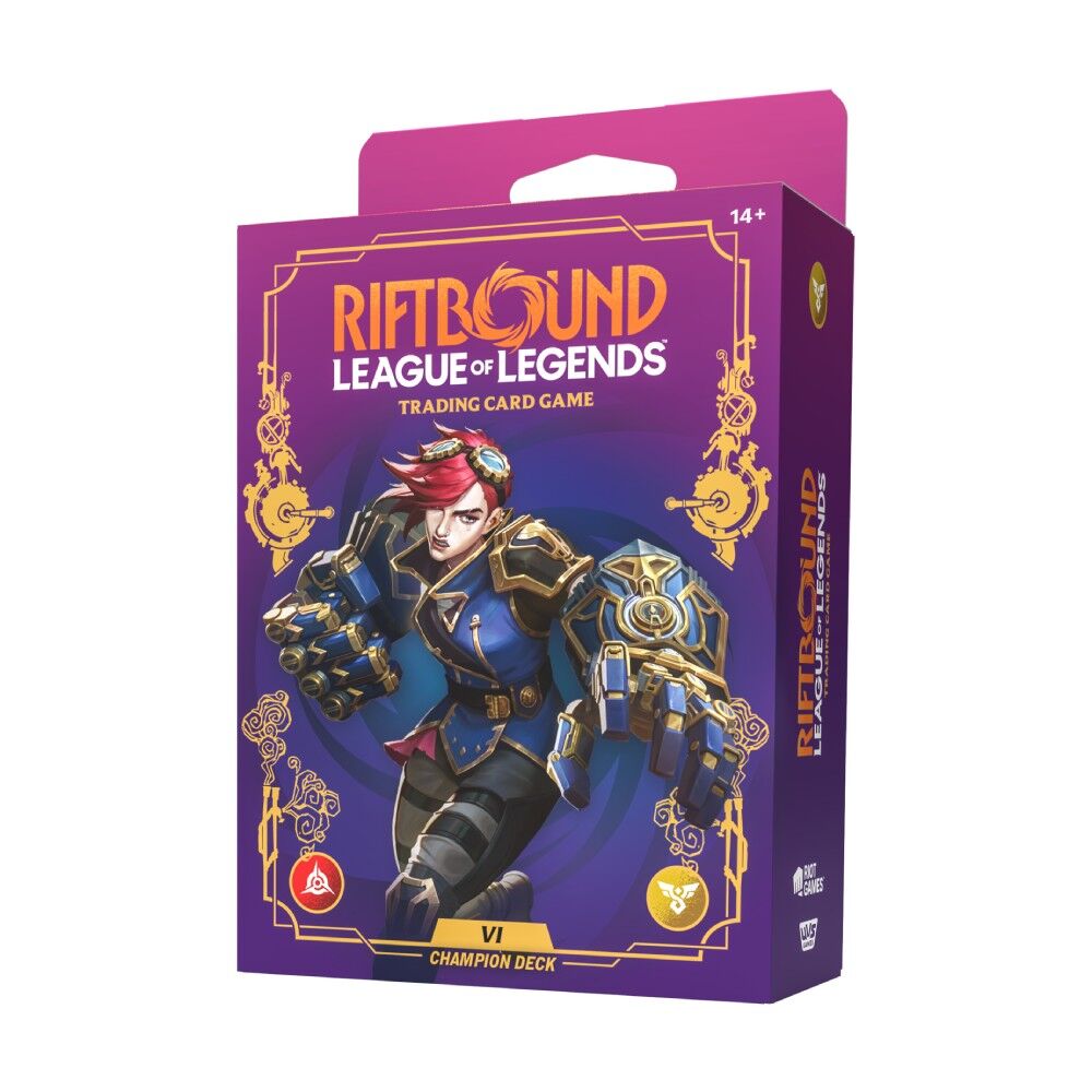Riftbound: League of Legends TCG – Champion Deck Display – Unleashed: Vi